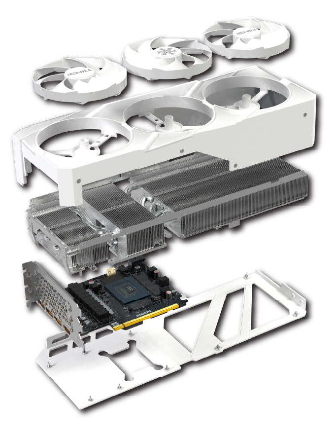 INNO3D GEFORCE RTX™ 5070 ICHILL X3 WHITE | INNO3D - GRAPHICS CARDS